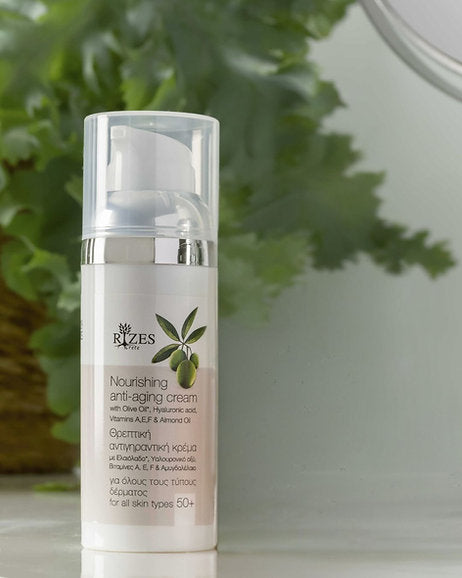 Ansiktkrem anti age 50+, Oliven&Mandel&Vitaminer