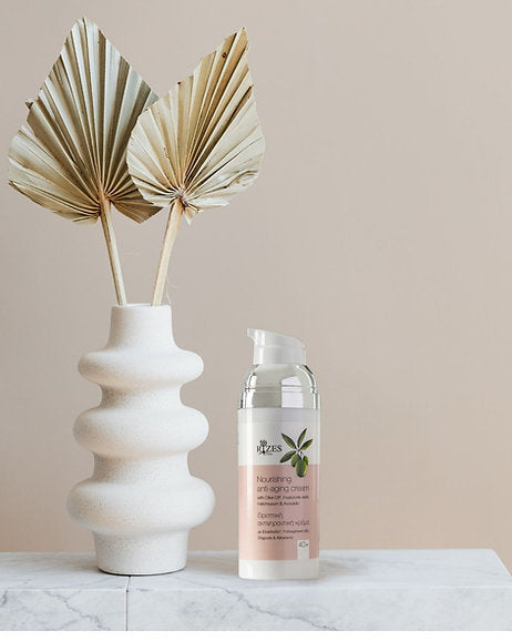Ansiktkrem anti age 40+, Oliven & Mandelolje