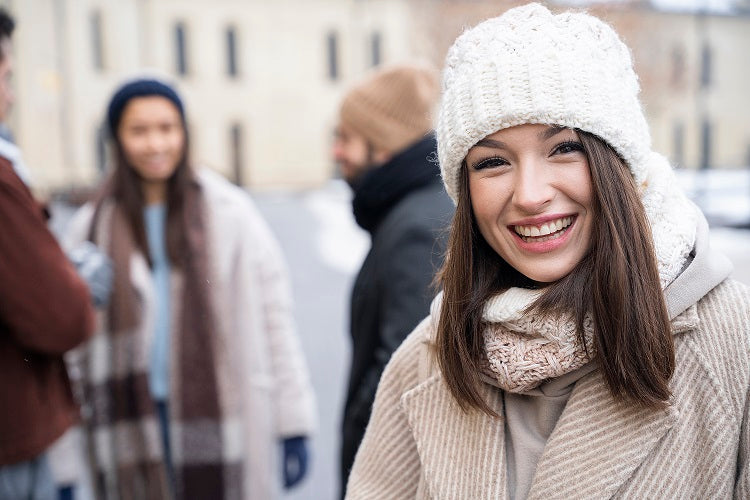 Ansiktpleie, vinter, mild ansiktrens