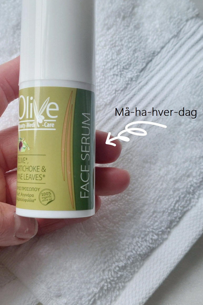 Serum-Boost med Oliven & Mountaintea