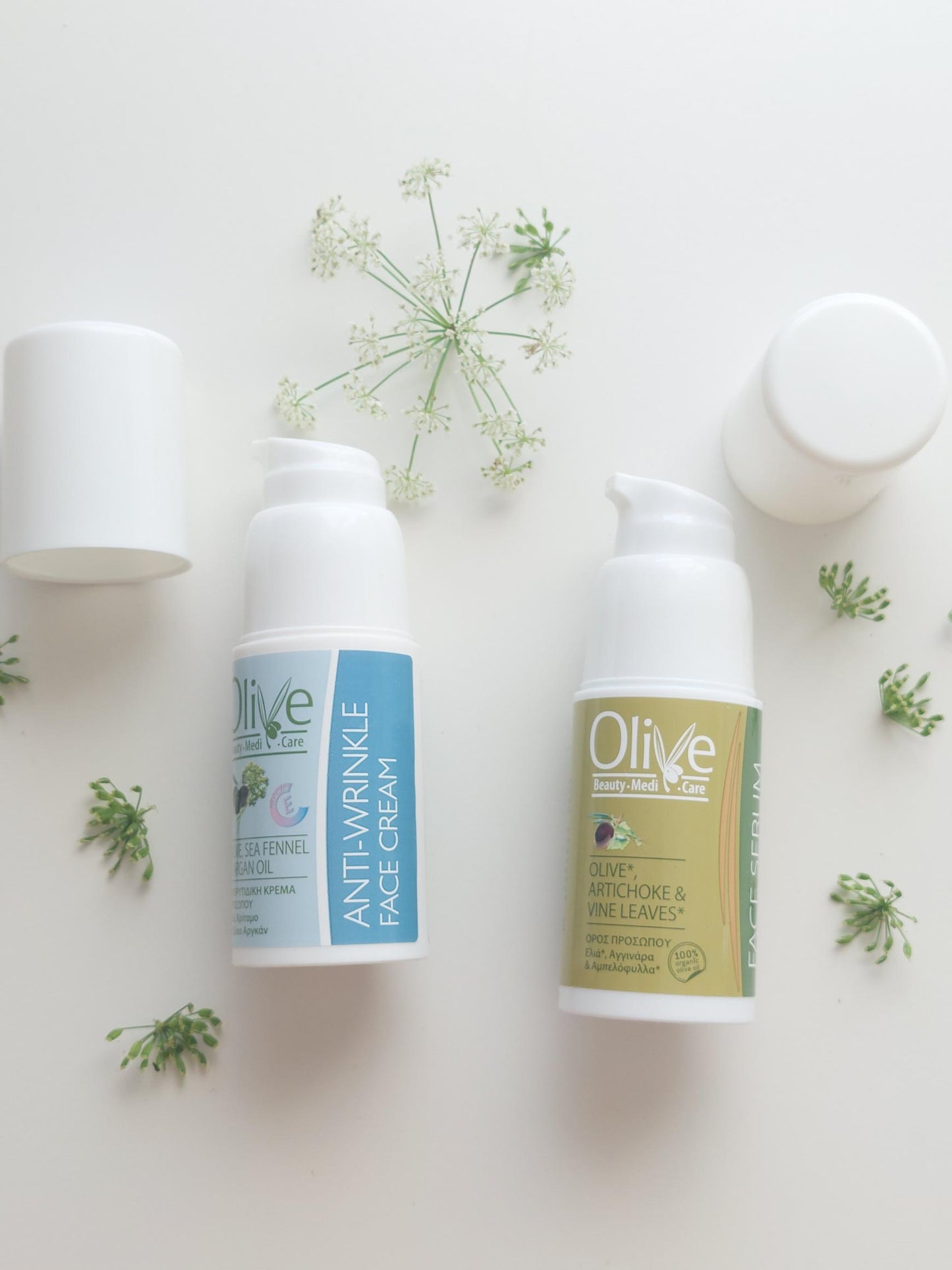 Anti-wrinkle ansiktkrem Oliven&Argan&Sea Fennel
