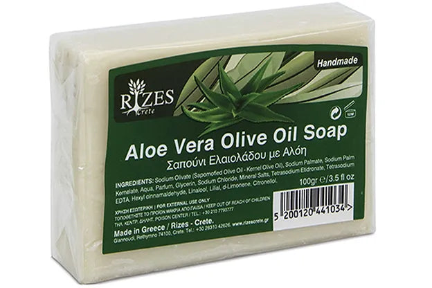 Olivensåpe, oliven og aloevera